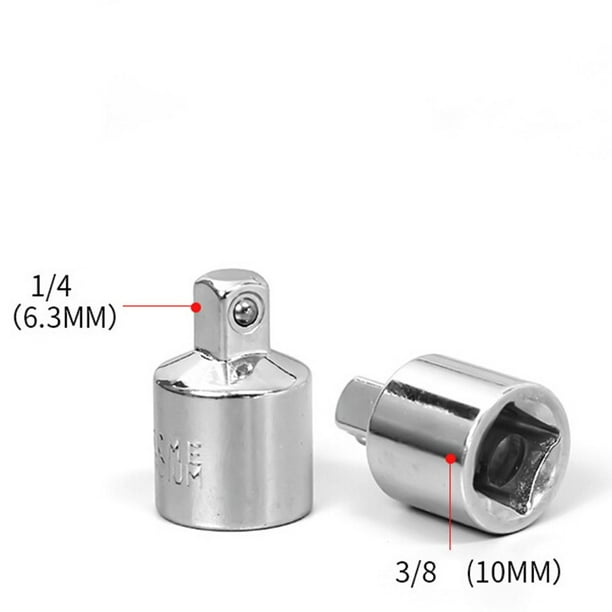 3/8" to 1/4" 1/2 inch Drive Ratchet Converter Socket Adapter Reducer Air I RBct 3/8" to 1/4" 1/2 inch Drive Ratchet Converter Socket Adapter Reducer Air I RBct